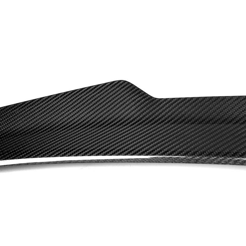 PSM Style High Quality Glossy Black Real Carbon Fiber Spoiler For Audi A3 8V Sedan Car 2013-2020 A3 8V Rear Trunk Spoiler