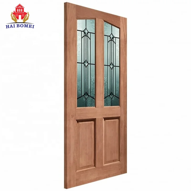 Luxury teak wood door front door for house with high quality