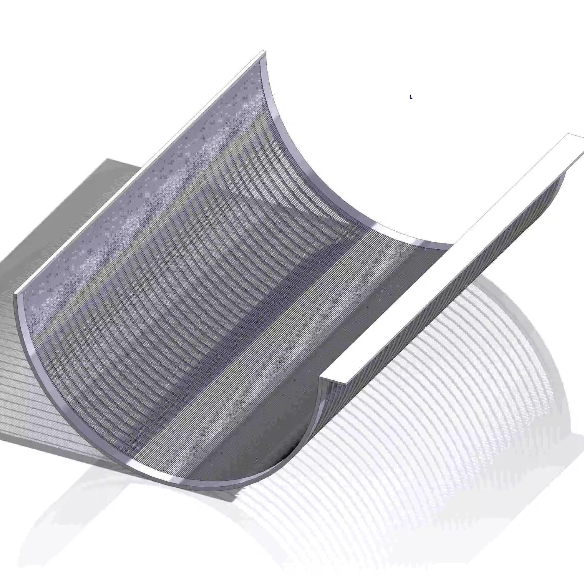 304 316L Vee Wire Screen Sieve Pond Filter Johnson Screen DSM Screens