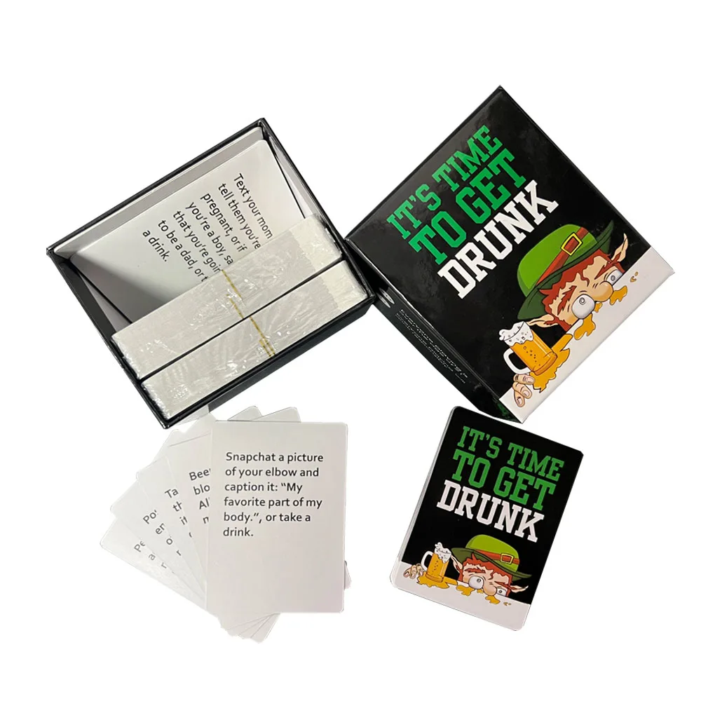 Card Set Game Custom Printing Two or Three Decks Fun Card Games With Packaging Box