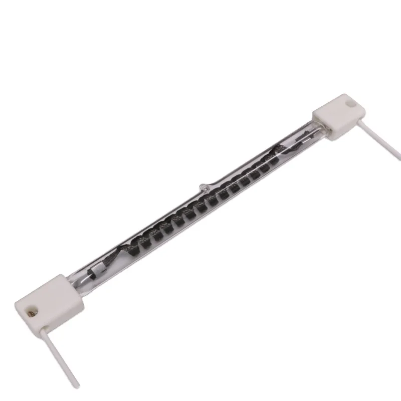 Factory Customized Ir Emitter Translucent Quartz Tube Carbon Fiber Infrared Heating Lamp with CE