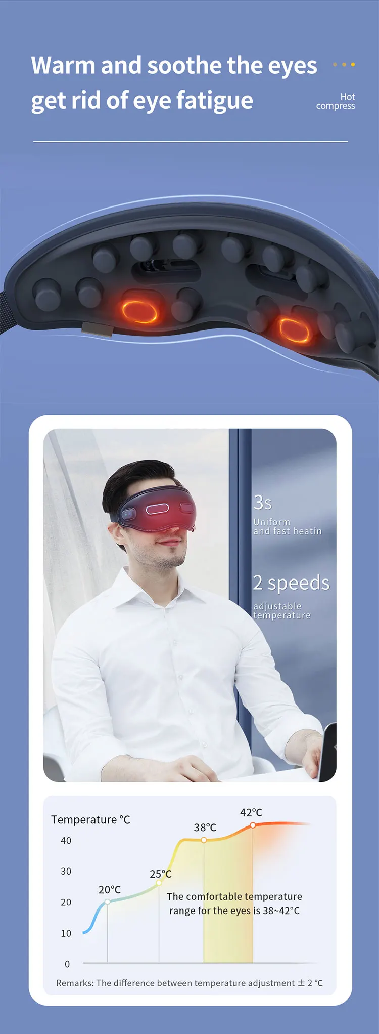 under eye massage device