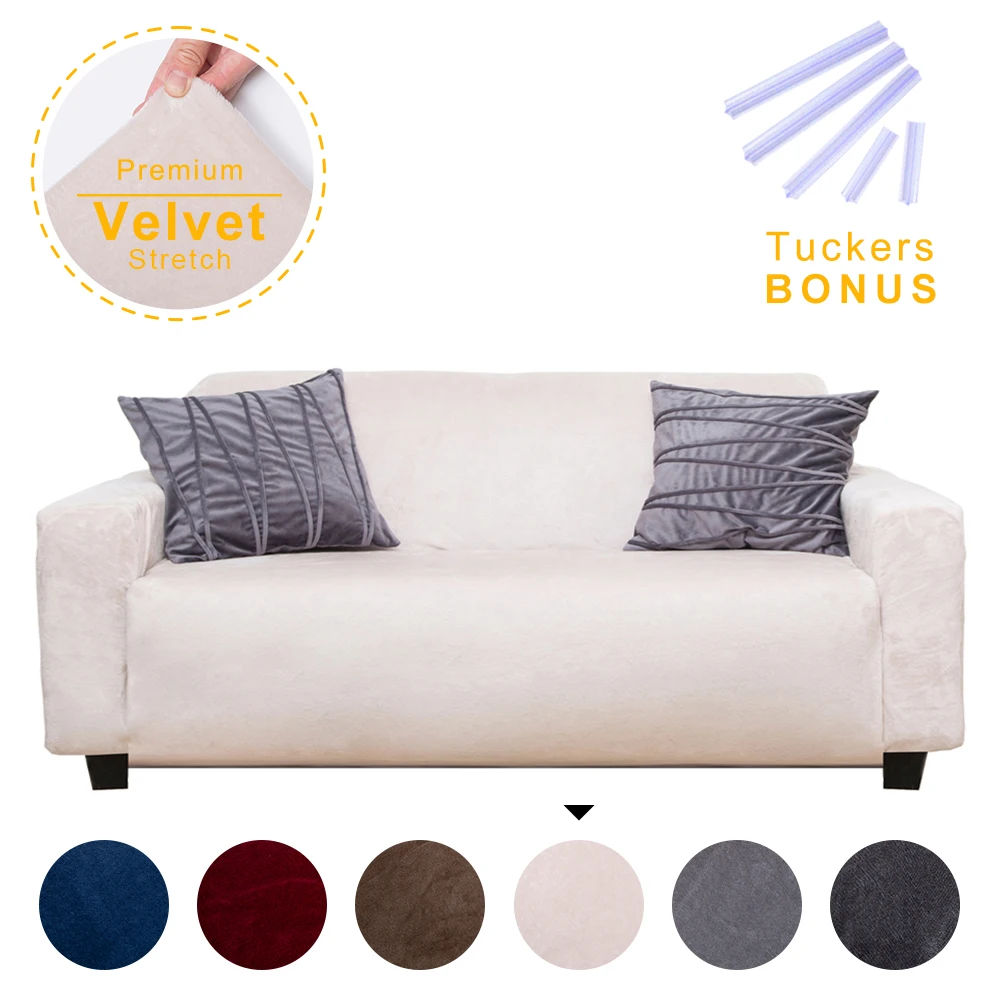 
Wholesale Furniture Protector Pet Dog Double Seat Minky Sofa Cover for Chair Gary 