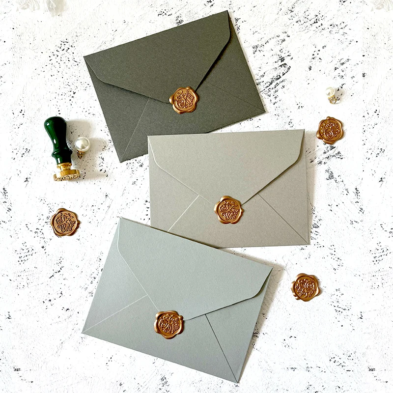 Luxury Wedding Hard Card Letter A6 Envelope Packaging with Your Logo