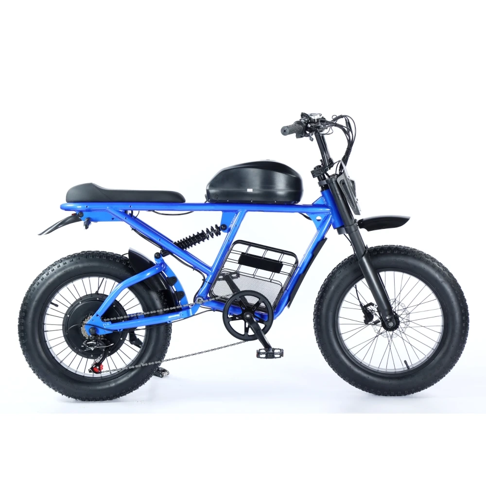 super bicycle 73 fatbike rx mojave 250w 1000w 2000w 3000w 1500w 72v 48v 13A 23A duel battery electric fat e tire bike ebike