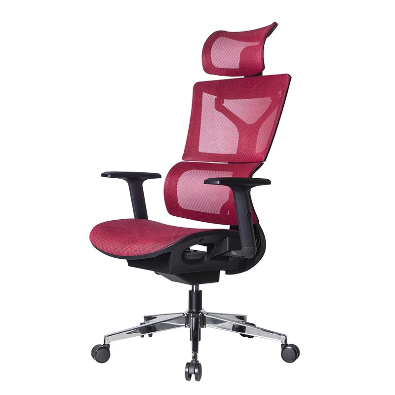Adjustable armrests modern movable rotating high back ergonomic chair computer mesh chair swivel office chair