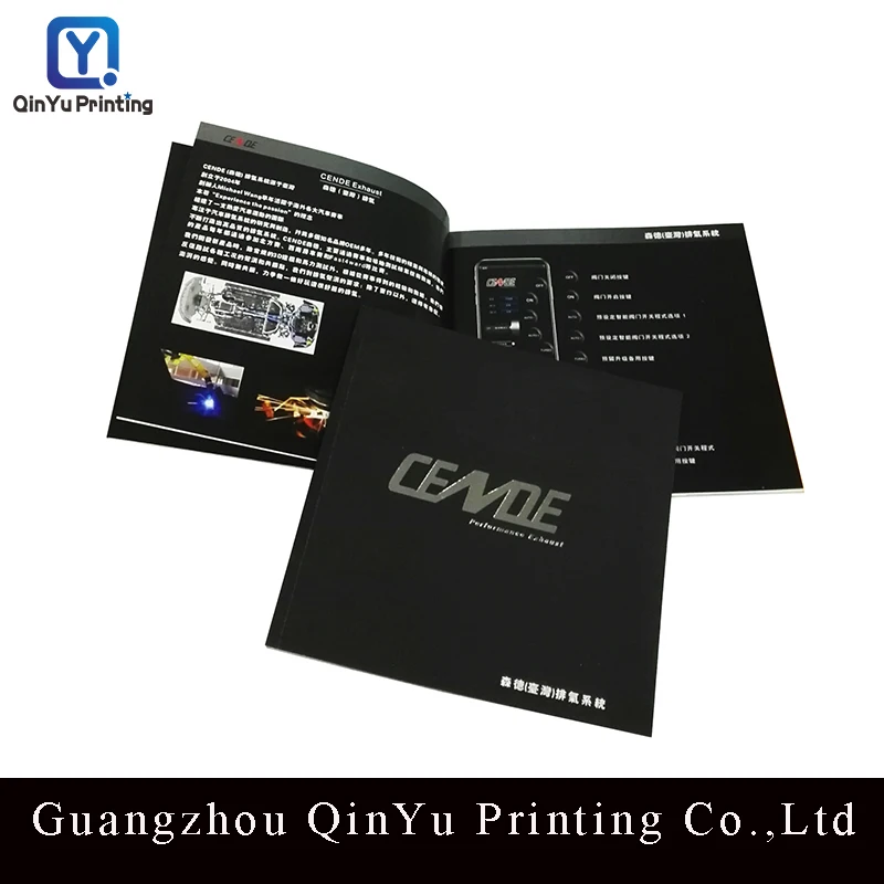 Custom Books Printing Service Instruction Manual Booklet Colorful Catalogue Printing Art Paper Offset Printing Brochure