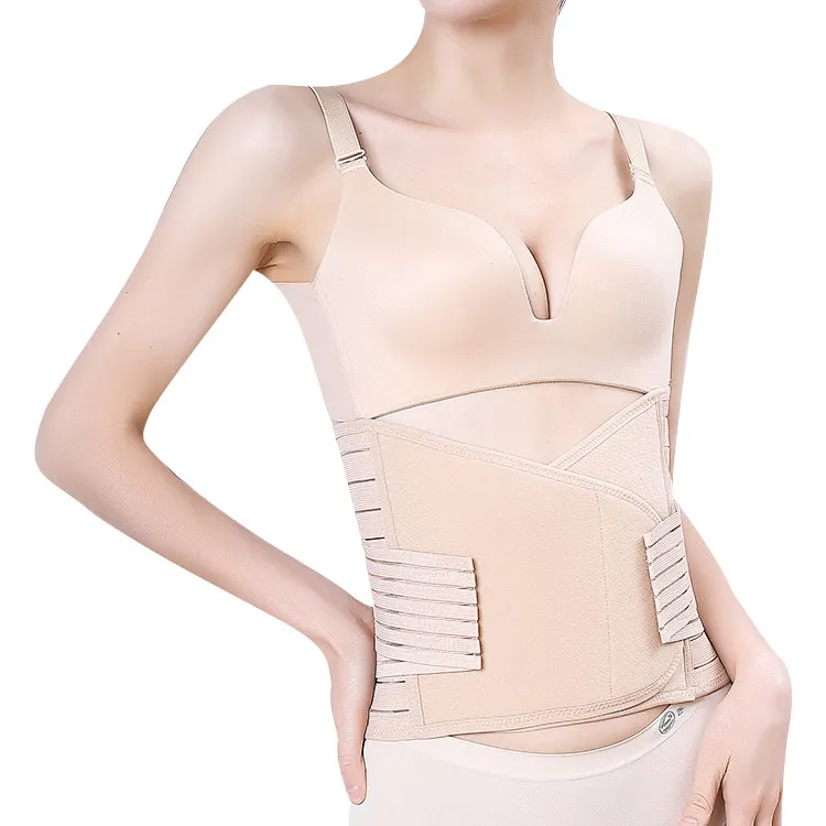Wholesale post pregnancy shaper belly recovery wrap band waist trainer belt body shaper Postpartum Belly