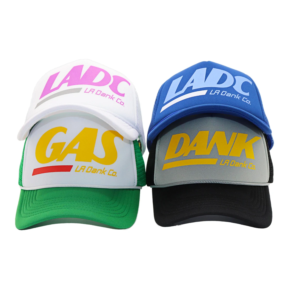 5 Panel Foam Sports Trucker Caps Screen Printed Logo Trucker Hats Custom Printing