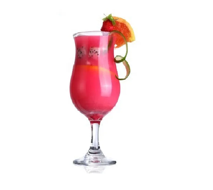 2020 hot selling tulip shaped  drinking glasses with high stem