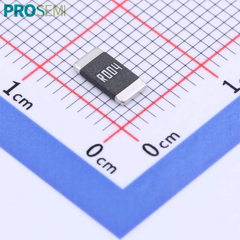 Micro resistance 4 mOhms 2W ±5% tolerance 2512 NiCu Metal Alloy chip resistors Without heat sink