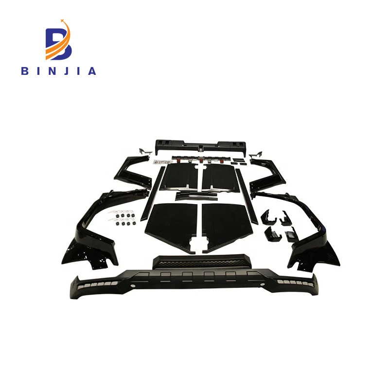 
 Передние и задние автомобильные бамперы из полипропилена с решеткой радиатора, облицовка колеса, обновление до Barbus facelift, комплект кузова для Mercedes Benz G32 G55 G500 G65  