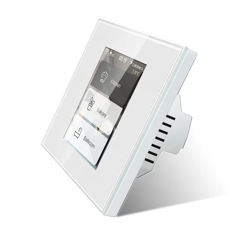 Новейший Интеллектуальный сенсорный выключатель с поддержкой Wi-Fi и QR-кода, 123 клавиш