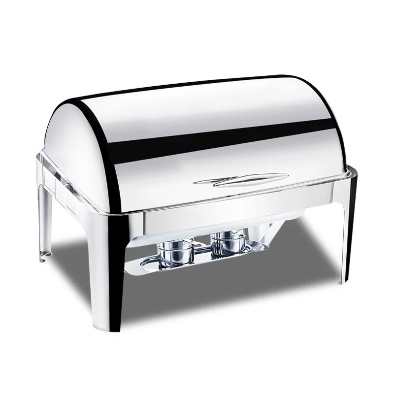 Прямая поставка с завода электрическая нагревательная Буфетная плита из нержавеющей стали со стеклянной крышкой оборудование буфетные блюда
