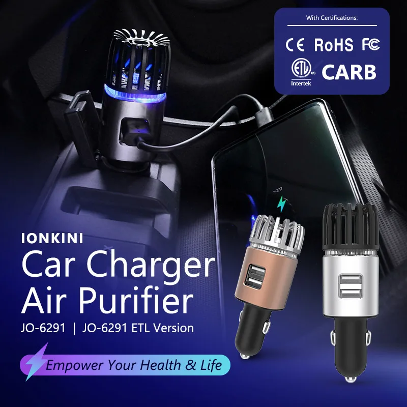 New Top.1 Sale 2.1A Dual Car Charger Car Air Purifier Top Selling Products Top Sellers 2023