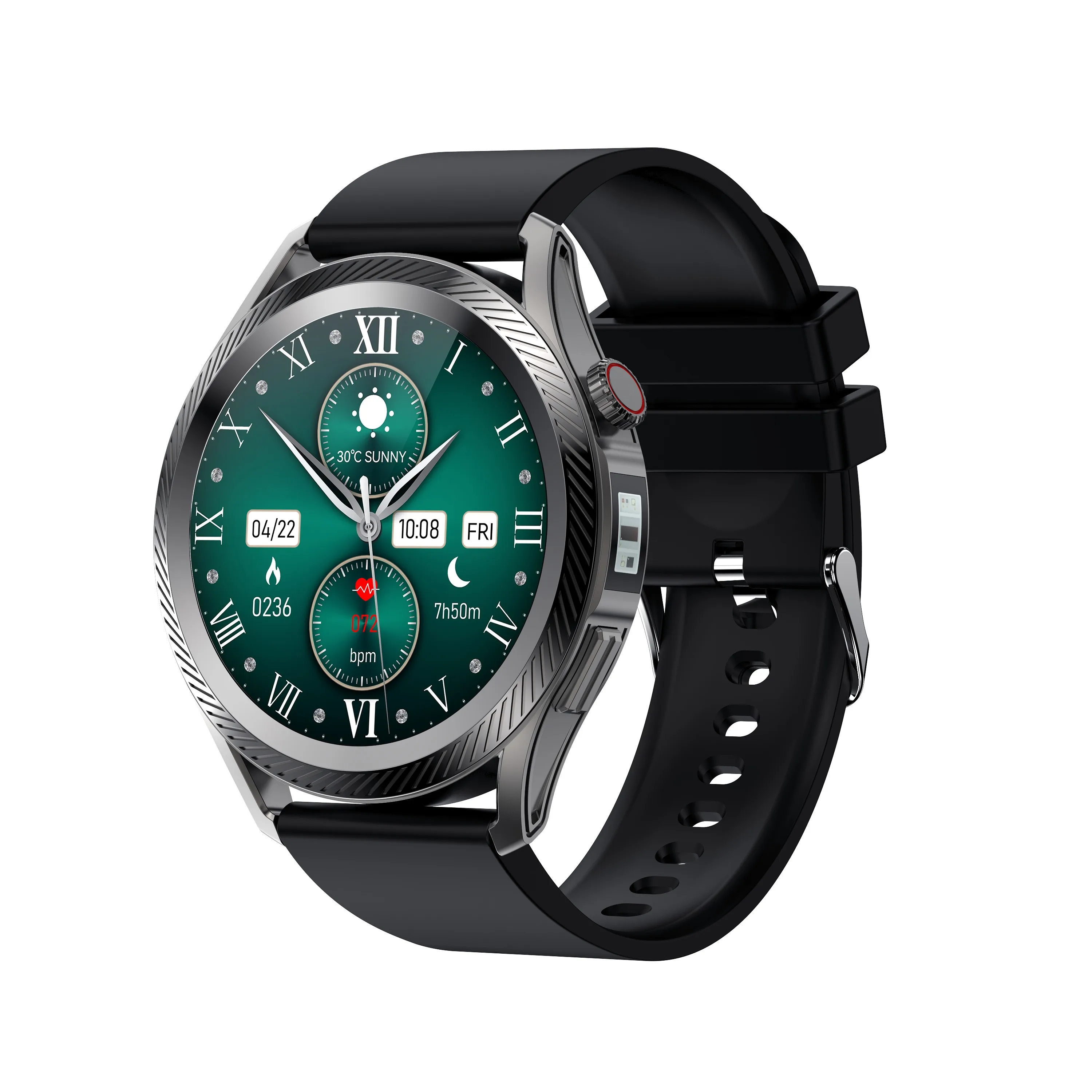 2023 Best Blood Pressure Smart Watch PPG 360*360 HD Screen IP67 Waterproof Sport Health Activity Tracker