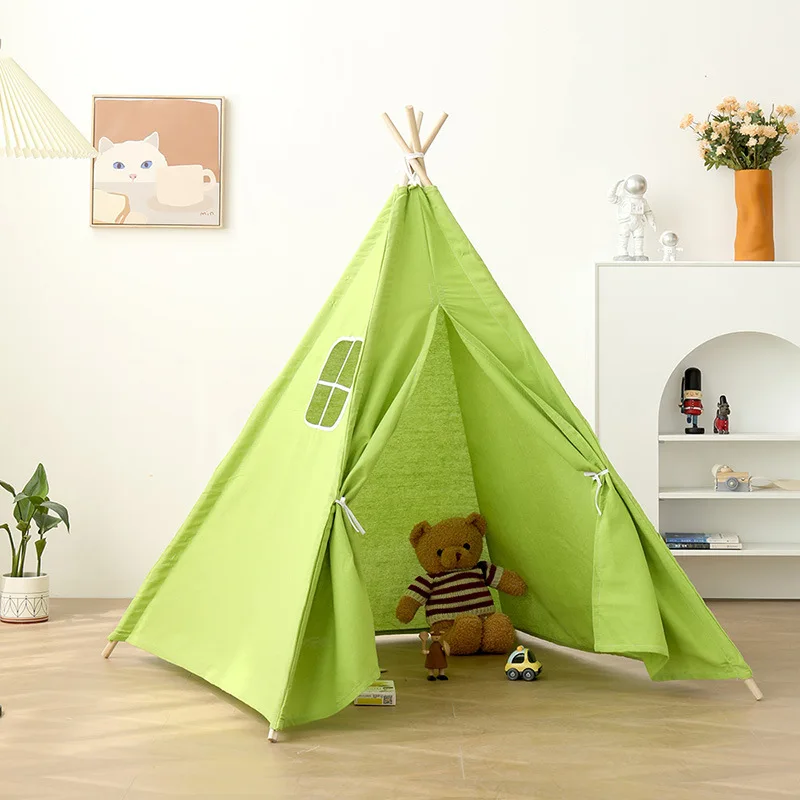 toy tent play tent child children toys gift kids indoor outdoor play cotton canvas toddler tent
