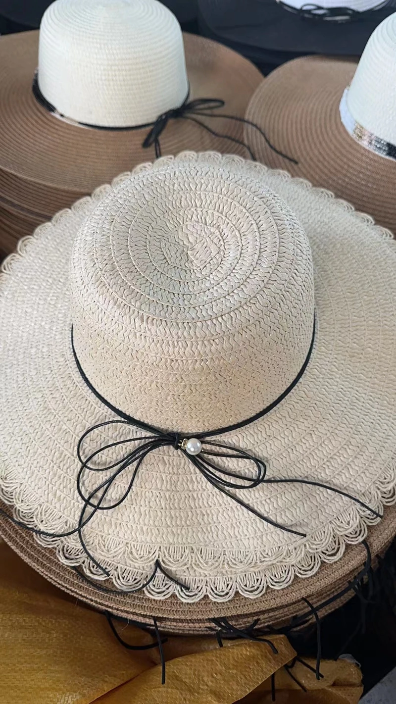 Outdoor Beach Travel floppy hats for women shopping camping floppy big wide brim bucket hat