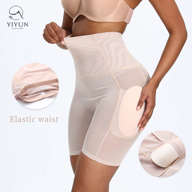 YIYUN New Fashion Fajas Colombianas Post Surgery Shapewear Large Sponge Control Traceless Shaping Hip Padded Enhancer Body Pants