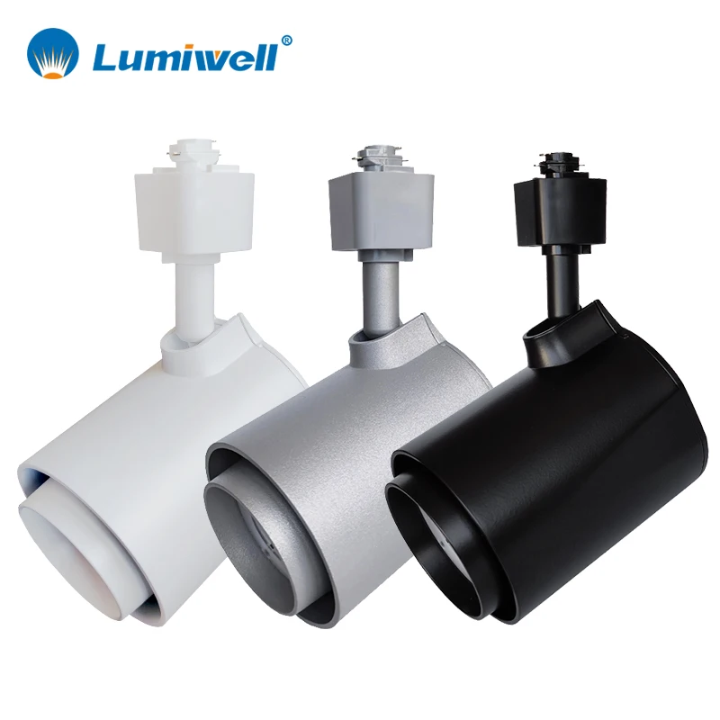 5 Years Warranty High Lumen 10W 15W 20W 25W 30W Aluminum Shell Halo Track Head COB LED Light for Commercial