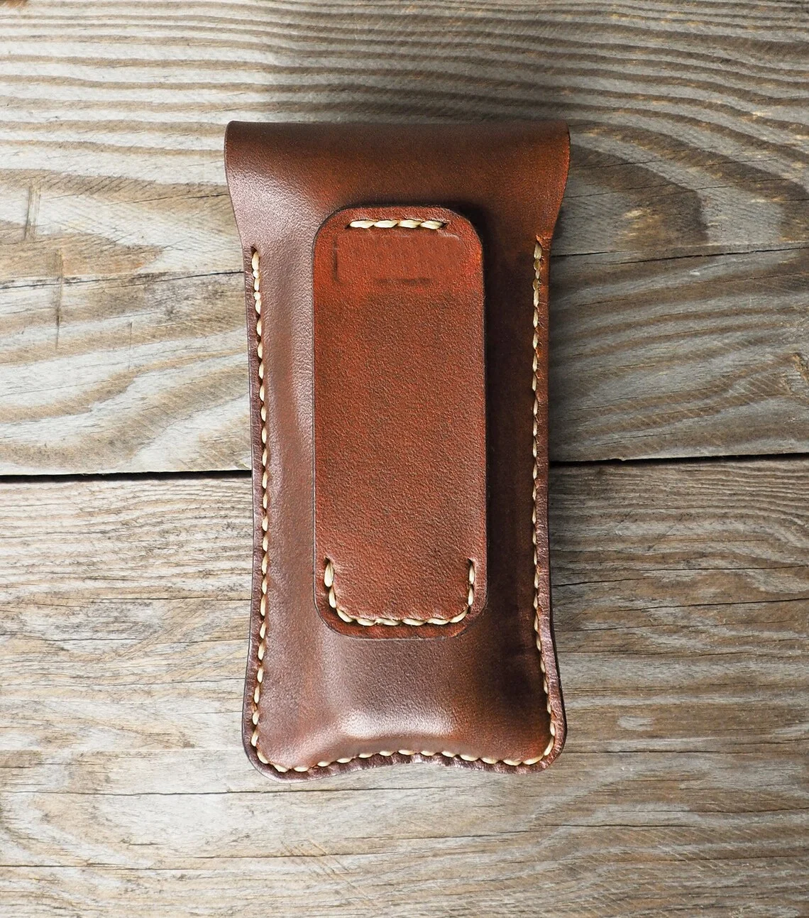 Leather Man Multi Tool Sheath for Charge Wave Sidekick or Wing Man Leather EDC Pouch Organizer with Belt Loop