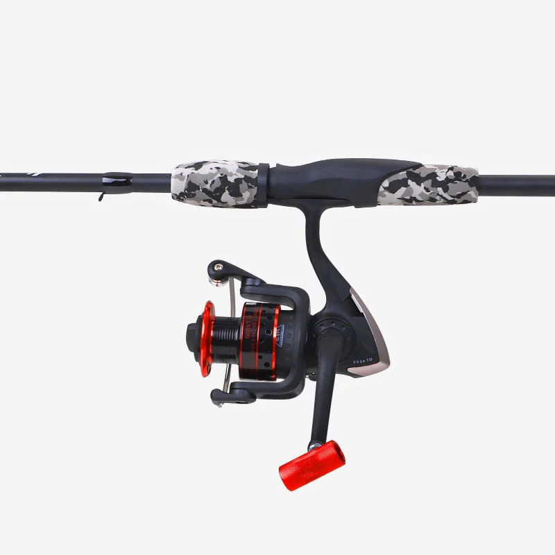 Taigek salmon fishing rod and reel combo shakey head spinnerbait rod set up spincast fishing rods pole