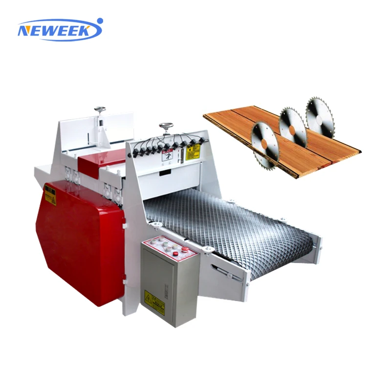 NEWEEK for planks multi rip wood saw machine cutter machine wood wood board rip saw machine