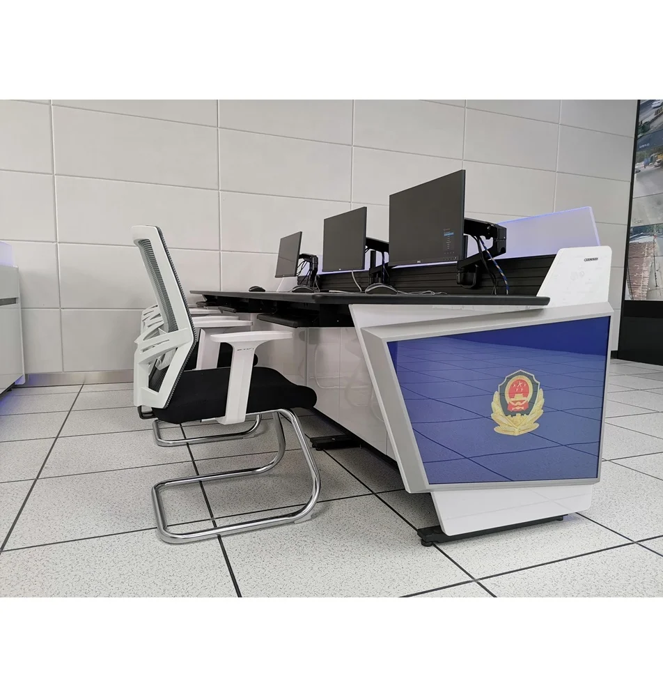 Excellent control room console dispatch table furniture coal mine energy command and dispatch center console with good service