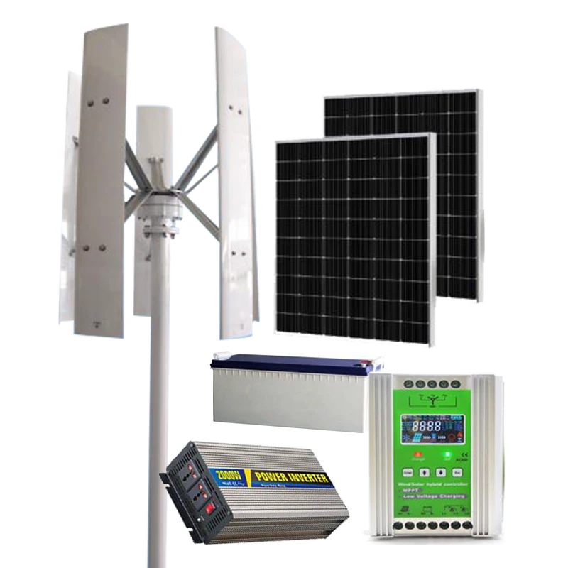 Hot Sale 2000W 48V Small Wind Turbine Alternative Energy Generator Wind Power System