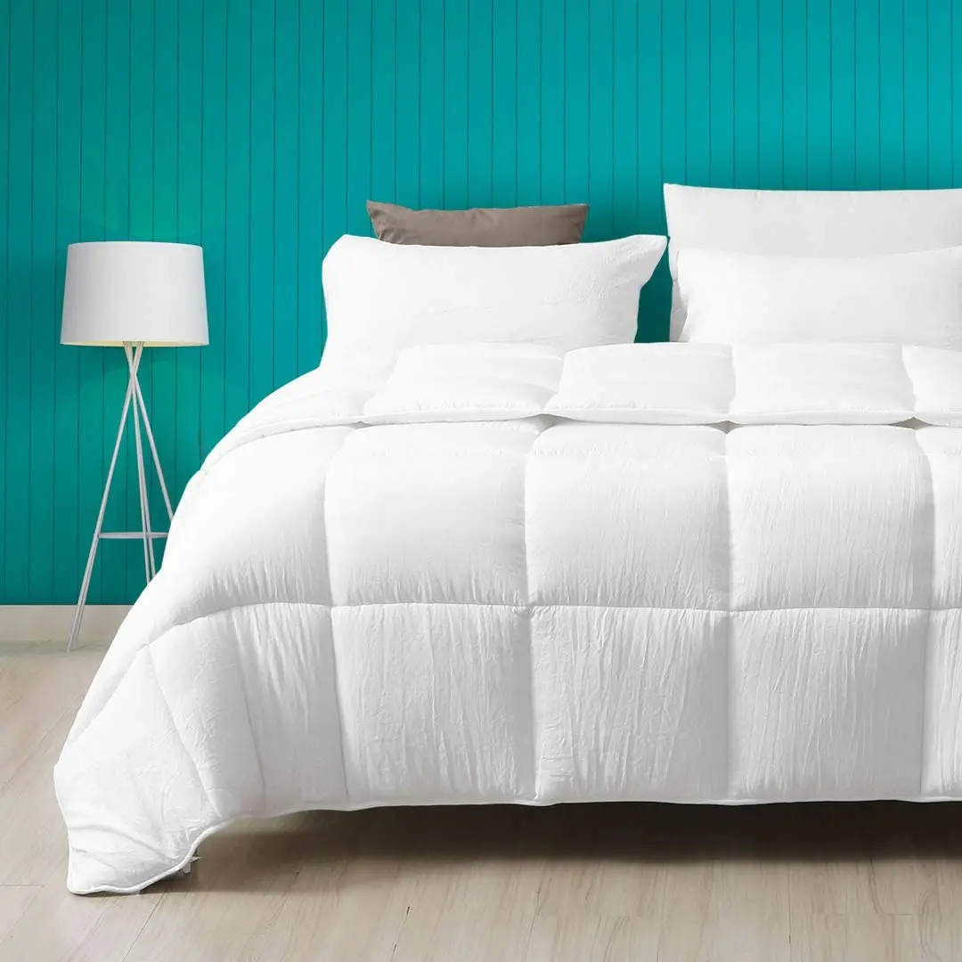 pure cotton white goose feather down comforter cheap price down comforter