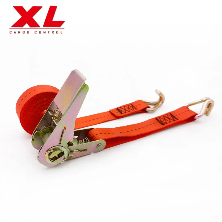 27mm 10ft ratchet cargo lashing tie down strap for car truck 2500lbs