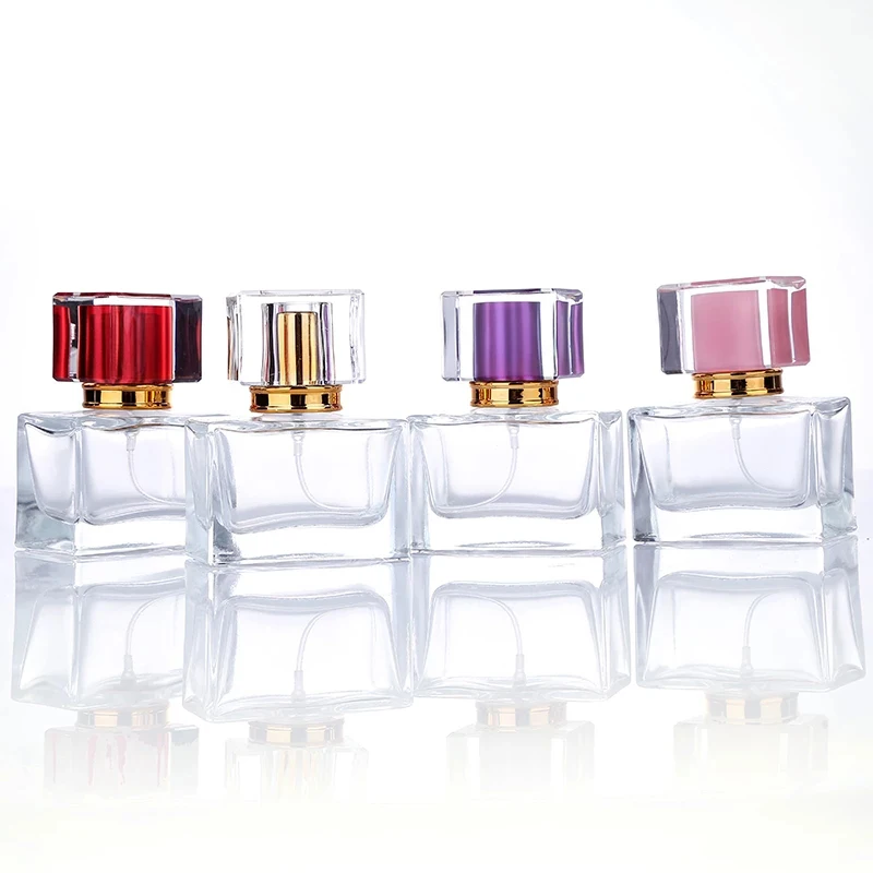 Ruizhuo wholesale Empty travel perfume glass spray bottle 5ML 15ML 30ml 50ml refillable aluminum luxury perfume bottles