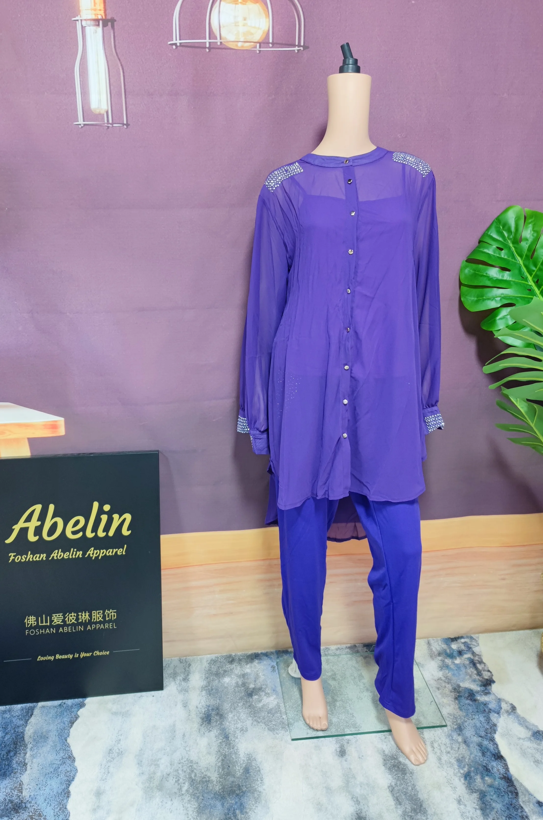 Wholesale turkey women office ladies official dresses 2pcs Set womens tiered dress womens trendy dresses