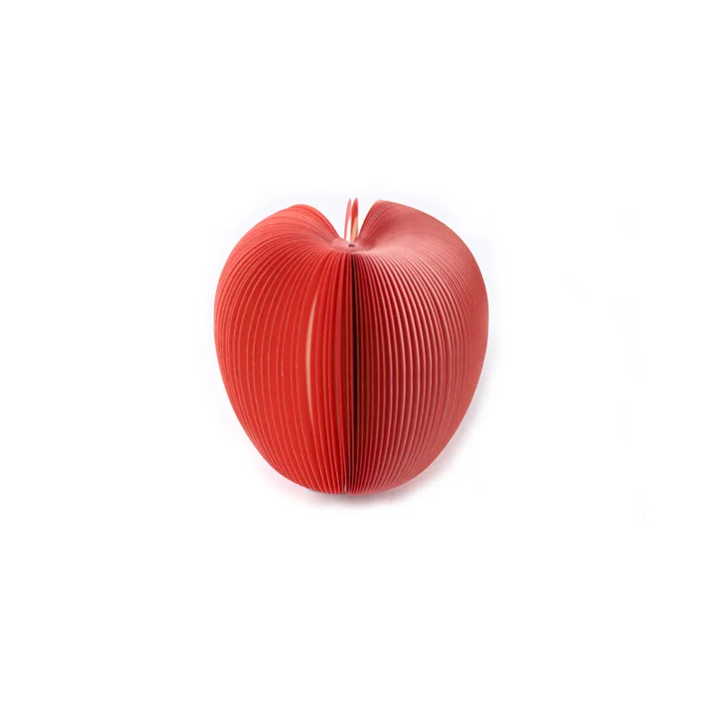 3D Orange Shape Fruit Shape Paper Cube Sticky Note Manufacturer In Zhejiang China