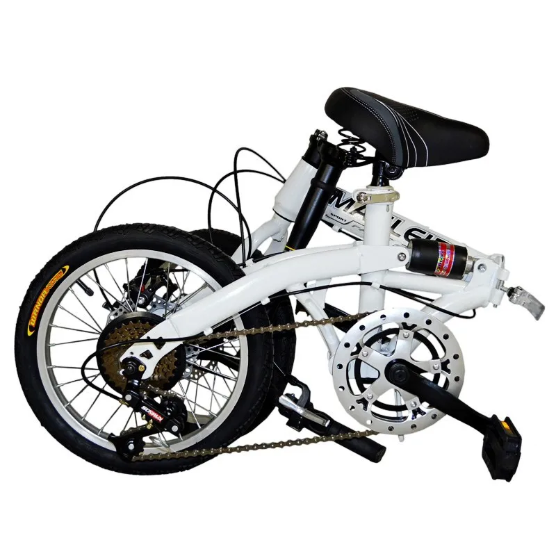 Superior Quality ZDC 02  High Precision Double Disc Brake Folding Bike Bicycle