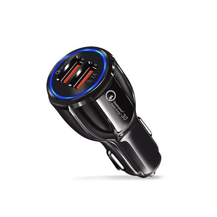  Высокое качество 2 USB 3 0 Быстрая зарядка Адаптивная быстрая автомобильное зарядное