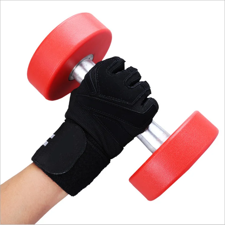 AGRADECIDO  Sport Gloves Outdoor Motorcycle Half Finger Gloves Weight Lifting Gym Gloves Fitness