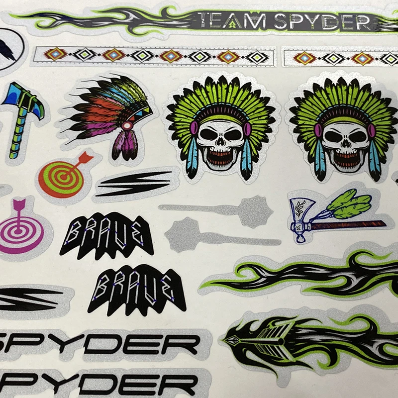 High quality full color removable die cut vinyl car decal sticker