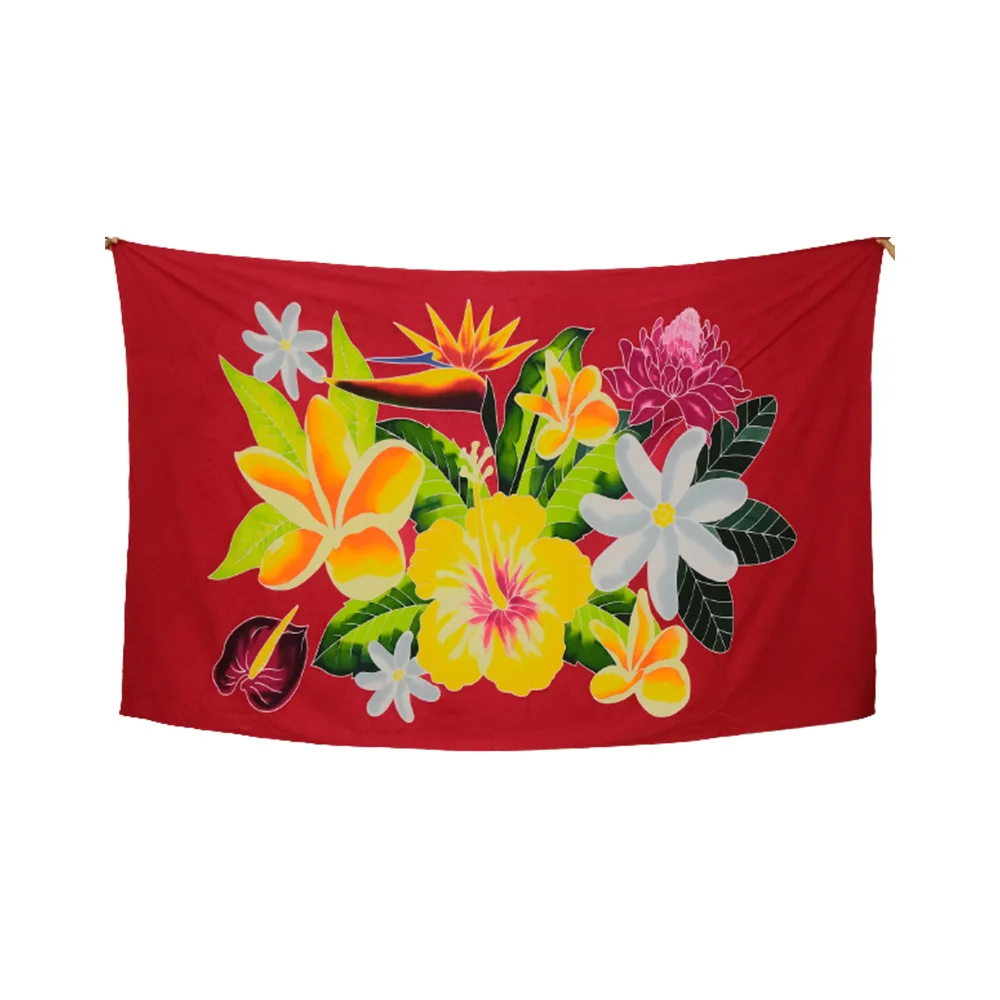 Modern Premium Design Sarong With High Quality 100% Rayon Material Hand Print Batik Sarong For Women Beach Wear From Indonesia