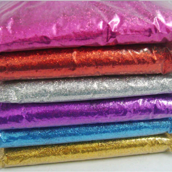 5.3 oz/100 gram per bag Polyester Glitter Powder Mix Chunky Glitter Wholesale Bulk Non-toxic for Crafts Nails Arts Decorations