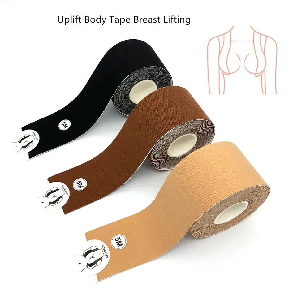 5*5M Breast Lift Boob Tape Adhesive Breast Lift Strapless Backless Boob Tape