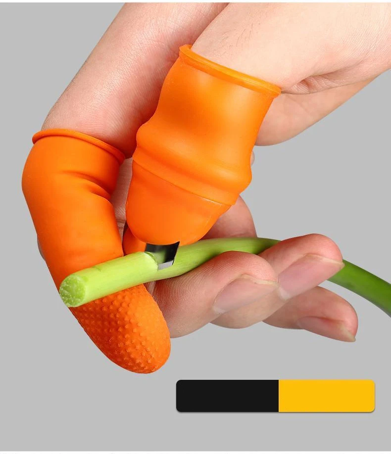 Garden Tools Fruit And Vegetable Picking Scissors Plants Trim Portable Agricultural Finger Knife Gardening Silicon Thumb Knife