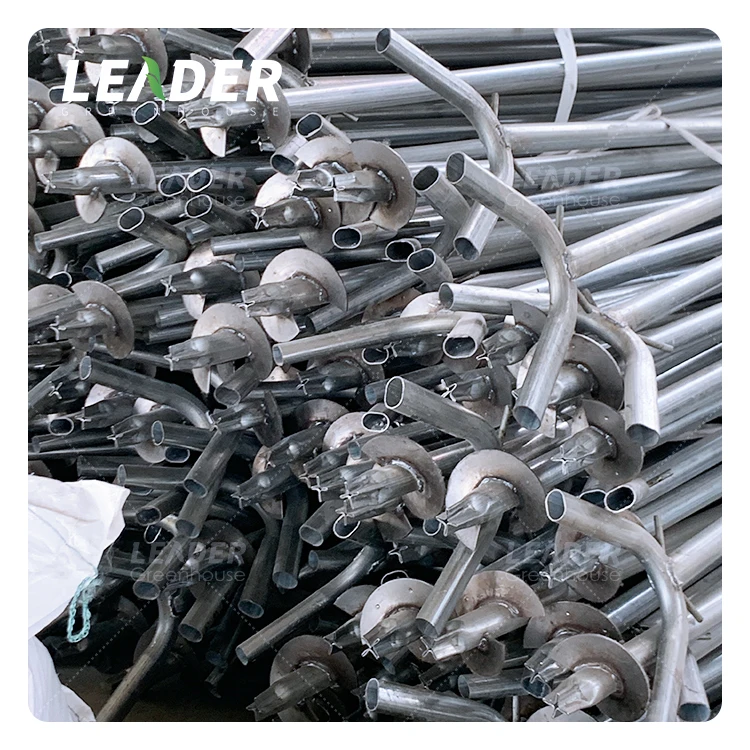 Simple Structure Agriculture Hot Galvanized Y Column Metal Frame Plastic Film Cover Multi Span Blueberry Black Berry Greenhouse