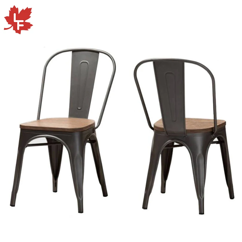 Cheap Outdoor Retro Vintage Garden Cafe Chair Furniture Dining Living Room Tolix Metal Industrial Chairs And Tables Sets