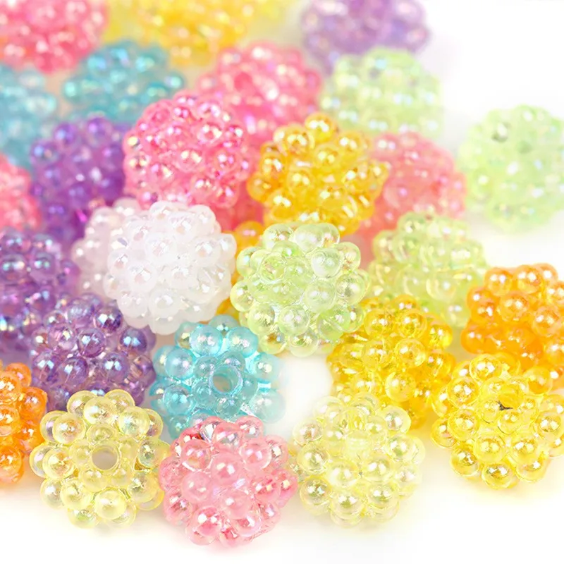 Rhinestones Ball Clay Beads 10mm Polymer Clay Rhinestone Beads Round Charms Crystal Diamond Beads For Bracelet Necklace Jewelry