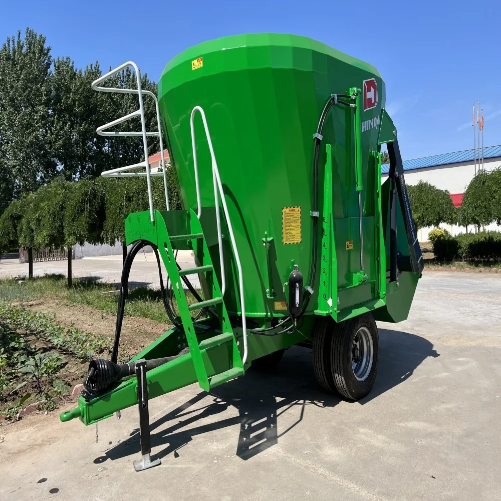 TMR Livestock Feed Mixer Silage Grass Chopper Machine TMR Cattle Camel Sheep Forage Cattle Feed Mixer Machine TMR