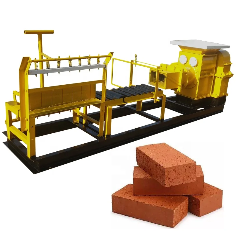 Red Brick Production Line Small Manual Clay Brick Making Machine