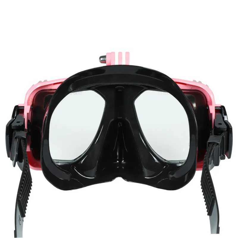 professional under water dive mask high quality camo myopia with camera mount face mask snorkel mask scuba