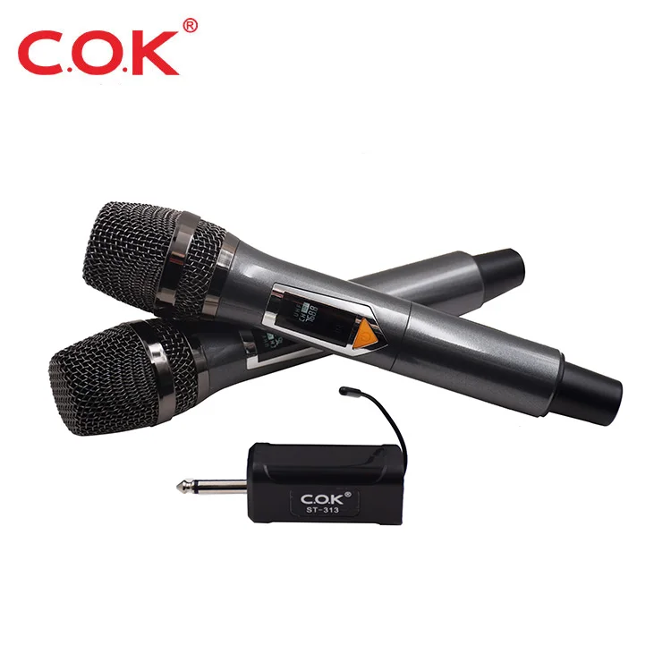 Двойной пластиковый портативный fm беспроводной uhf микрофон чувствительный к фильму микрофон индивидуальный дизайн fm беспроводной микрофон