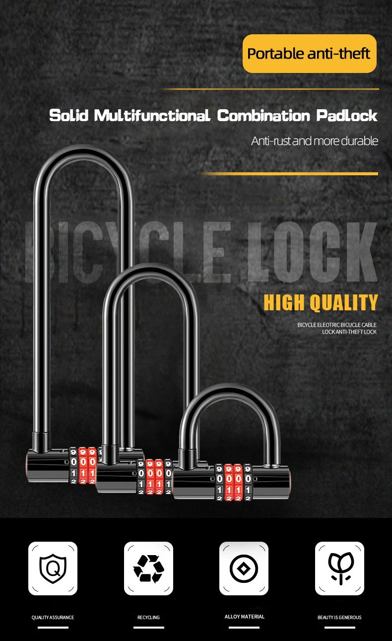 HyperBolt Bike Frame Lock: Innovative Design, Integrated Chain & Padlock, Ultimate Bicycle Security